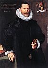 Portrait of Petrus Ricardus by Frans Pourbus the Younger